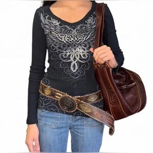 Chico’s Genuine Leather Belt.